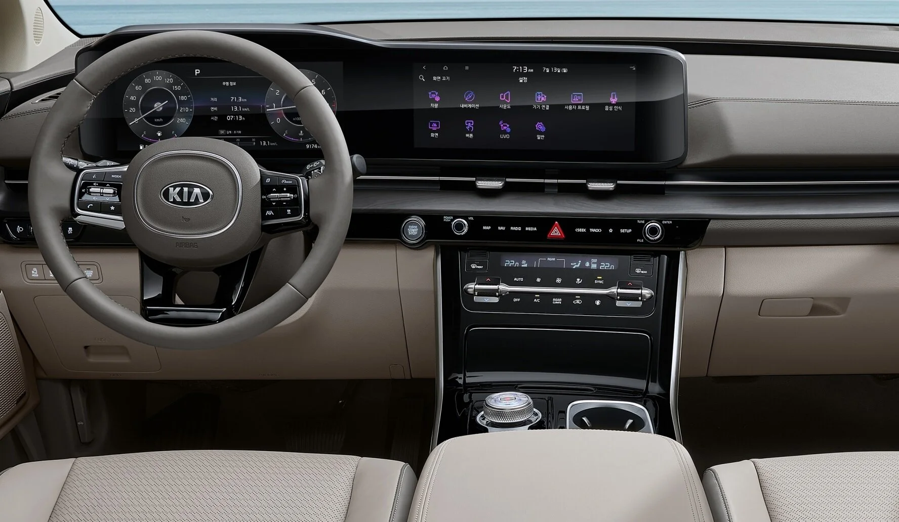 Kia Carnival 2021 салон